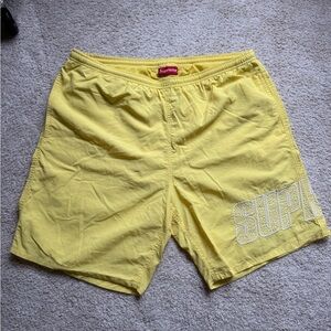 Supreme Bright Yellow Men's Board Shorts